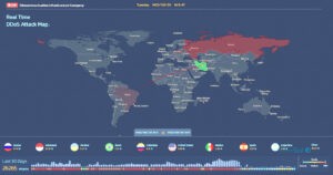 رادار نمایش حملات  DDoS به زیرساخت ارتباطی کشور منتشر شد