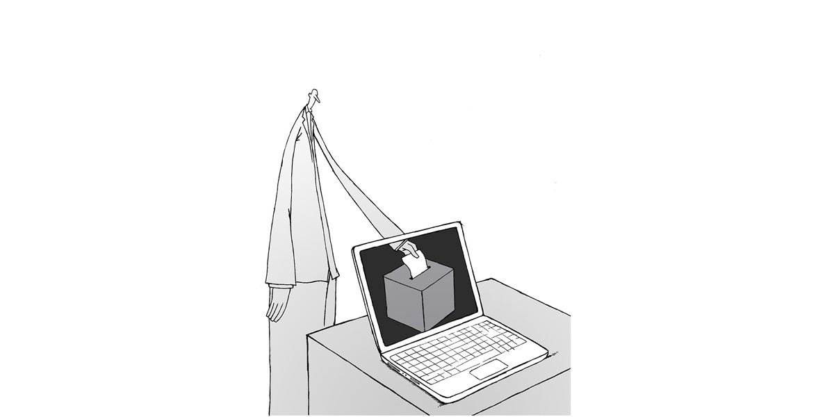 انتخابات الکترونیکی با صندوق‌های شیشه‌ای
