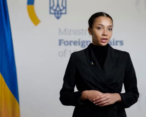 هوش مصنوعی به عنوان سخنگوی وزارت خارجه اوکراین ایفای نقش می‌کند