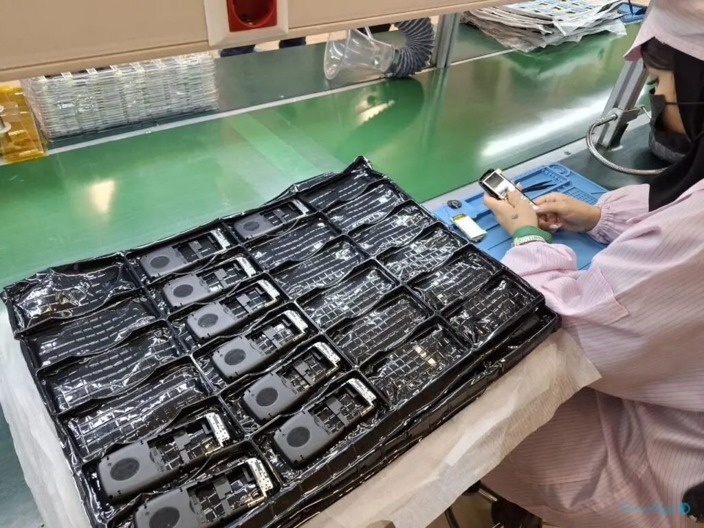 خط تولید شرکت بلوم