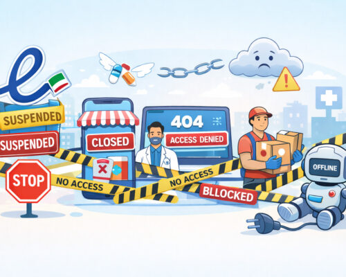 دستورالعمل دارورسانی آنلاین هنوز اجرایی نشده؛ اینماد کسب و کارها تعلیق می‌شوند