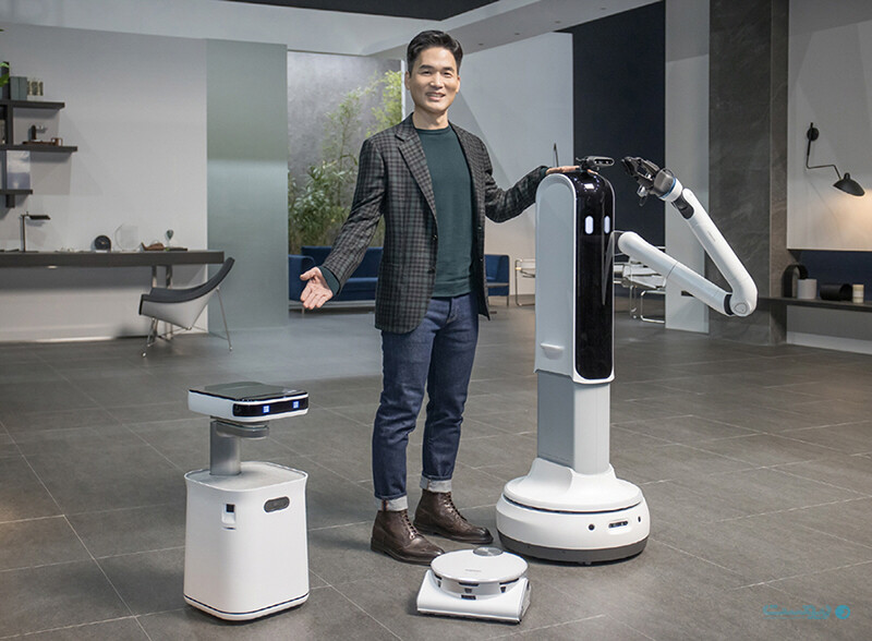 ربات‌های سامسونگ در نمایشگاه CES 2021