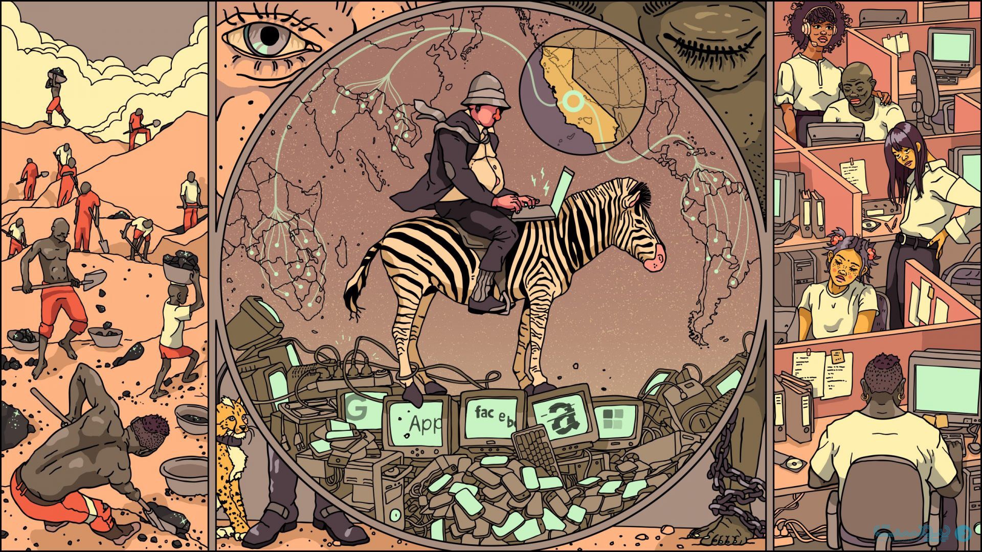 از استقلال دیجیتالی تا استعمار دیجیتالی