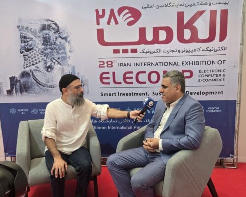 دبیر اجرایی الکامپ: نمایشگاه با سالن تخصصی هوش مصنوعی و ظرفیت تکمیل درحال برگزاری است
