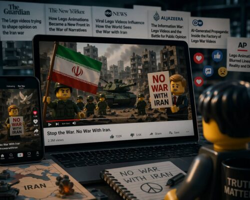 روایت جنگ در غیاب صدا: وقتی لگو جای رسانه را گرفت