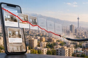 ردپای قطعی اینترنت در بازار مسکن تهران، آگهی‌های آنلاین گم شدند