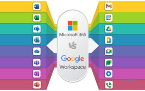 گوگل ورک اسپیس در برابر مایکروسافت، مقایسه فنی دو ابزار حرفه‌ای کسب‌وکار