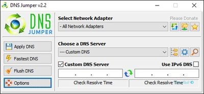DNS Jumper، ابزار تغییر DNS