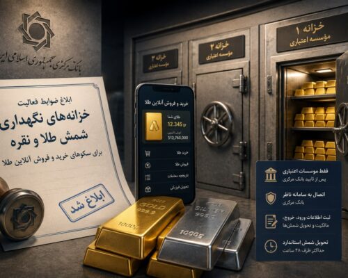 خزانه‌های طلا متنوع می‌شوند؛ اما در اختیار بانک‌ها می‌مانند