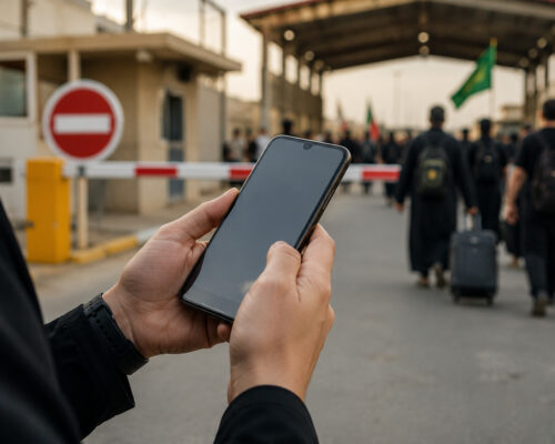 زائران اربعین امکان رجیستری تلفن همراه در مرزهای عراق را ندارند