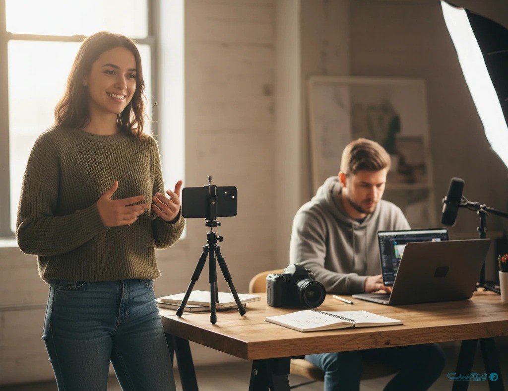 تفاوت اینفلوئنسر و خالق محتوا