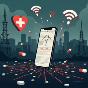 سلامت آنلاین زیر آوار اختلال اینترنت ماند
