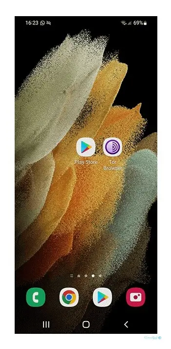 نصب اپلیکیشن تور