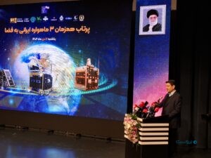 وزیر ارتباطات: با پرتاب سه ماهواره، امید و جسارت ایرانی را به مدار زمین فرستادیم